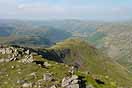 The view north from Red Screes